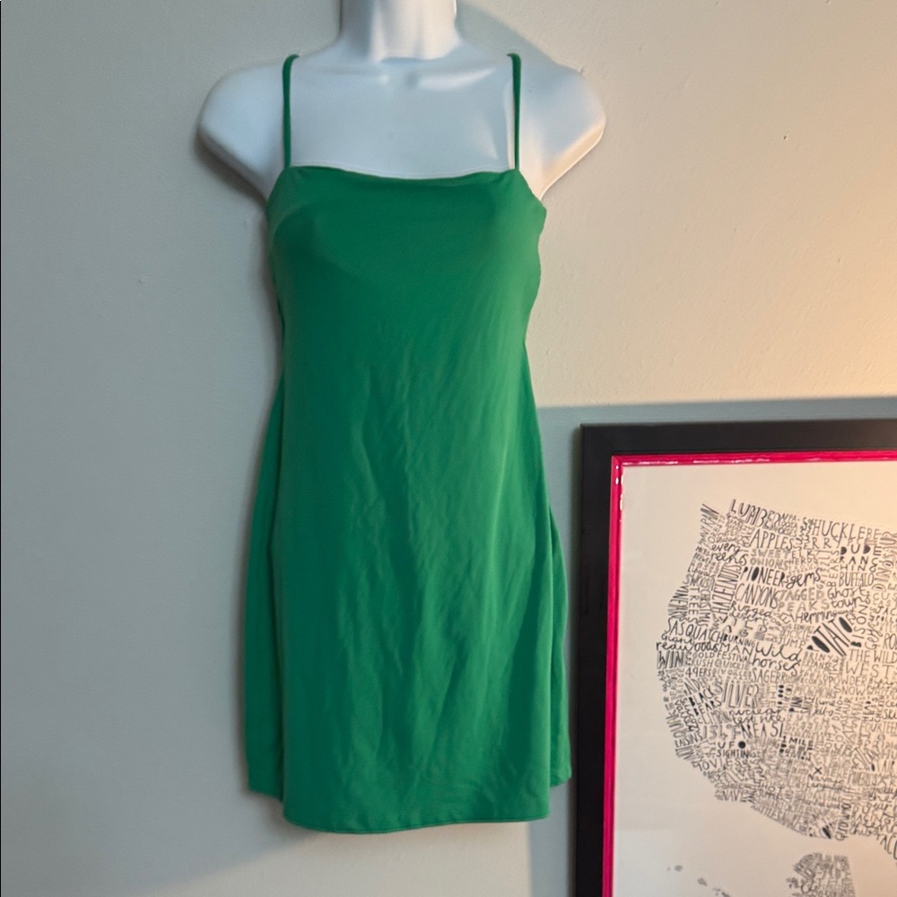 Susana Monaco Green Mini Dress EUC - Picture 1 of 4